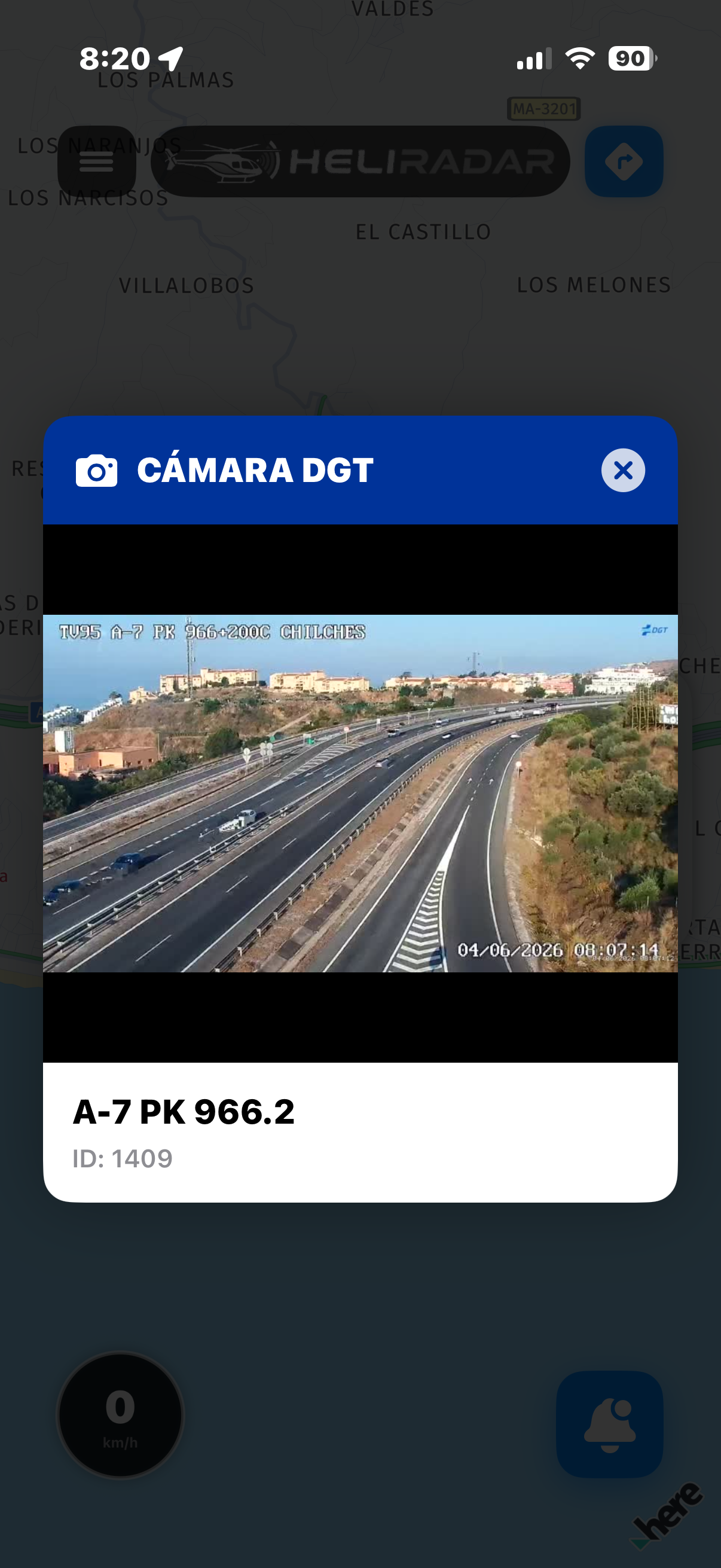 Cámaras de tráfico DGT